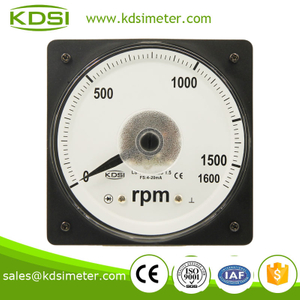 指针式广角度直流电流转速表 LS-110 4-20mA 1600RPM