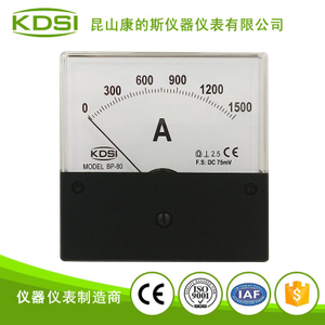 指針式直流電流表 BP-80 DC75mV 1500A 電焊機用表