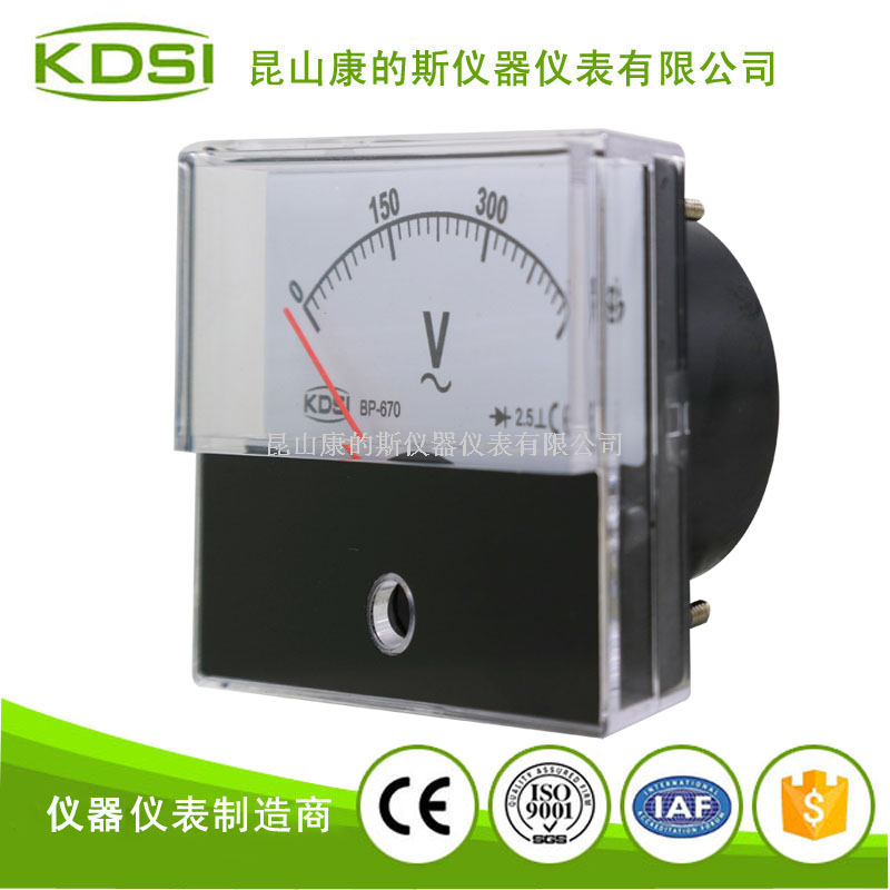  指针式交流电压测量仪表BP-670 AC450V整流式