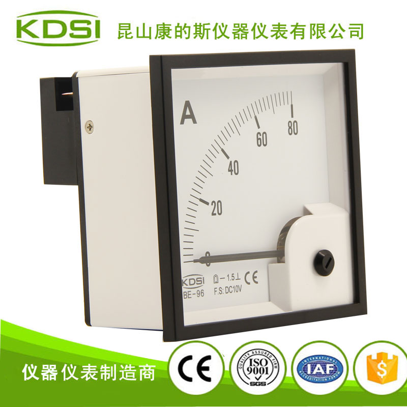 指针式直流电压电流表 BE-96 DC10V 80A