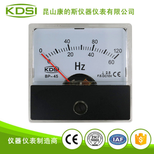 指針式直流電壓頻率表機械 電壓儀表BP-45 DC10V 60-120HZ