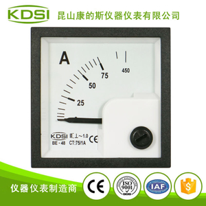 指針式配電柜電流表BE-48 AC75/1A 6倍1.0級