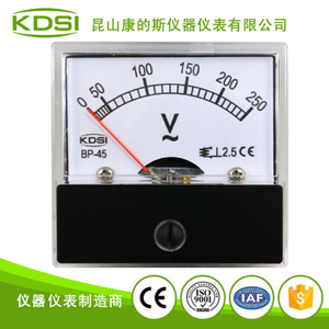 指針顯示交流電壓測量表頭BP-45 AC250V 