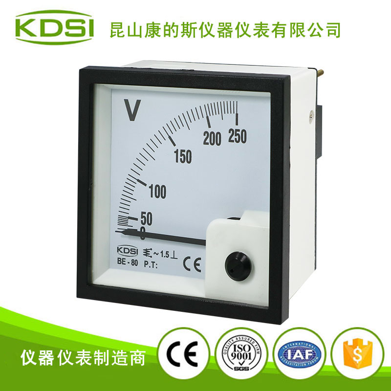 指针式交流电压表BE-80 AC250V