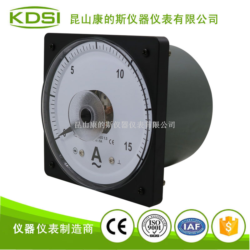 指针式广角度电流测量表头 LS-110 AC15/5A