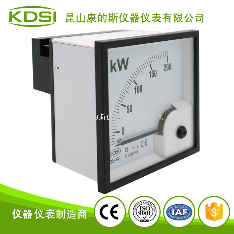 指针式正负直流电压表BE-96 DC10V -20-200KW