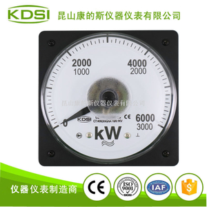 指針式廣角度功率表LS-110 6000/3000KW 400/200/5A 10/0.1kv