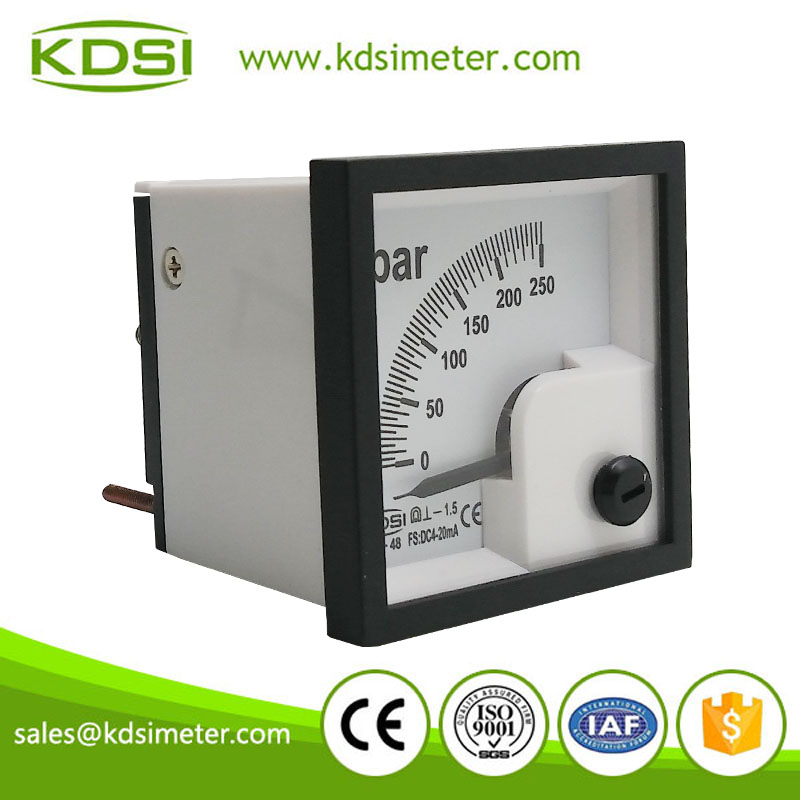 指针式直流电流表 BE-48 DC4-20mA 250bar