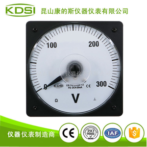 指针式直流毫安电压表LS-110 DC4-20mA 300V