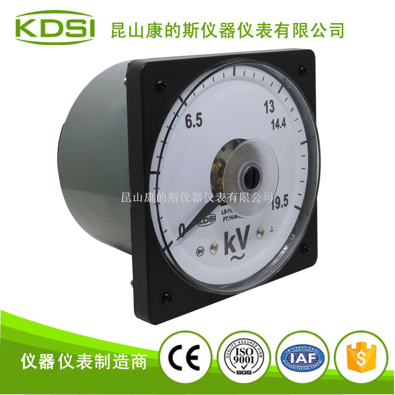 指针式交流电压表LS-110 AC19.5KV 14.4KV-220V