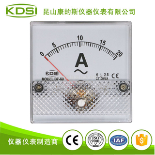 指針式機械安培電表頭BP-80 AC20/5A