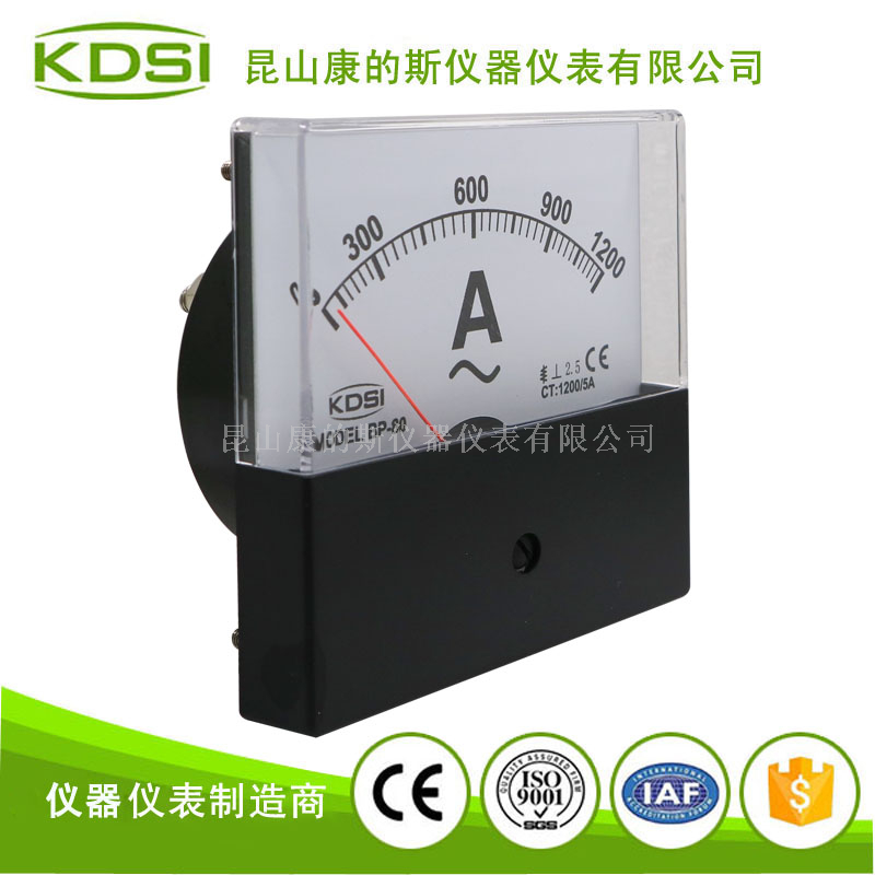 指针式交流电流测量仪表BP-80 AC1200/5A
