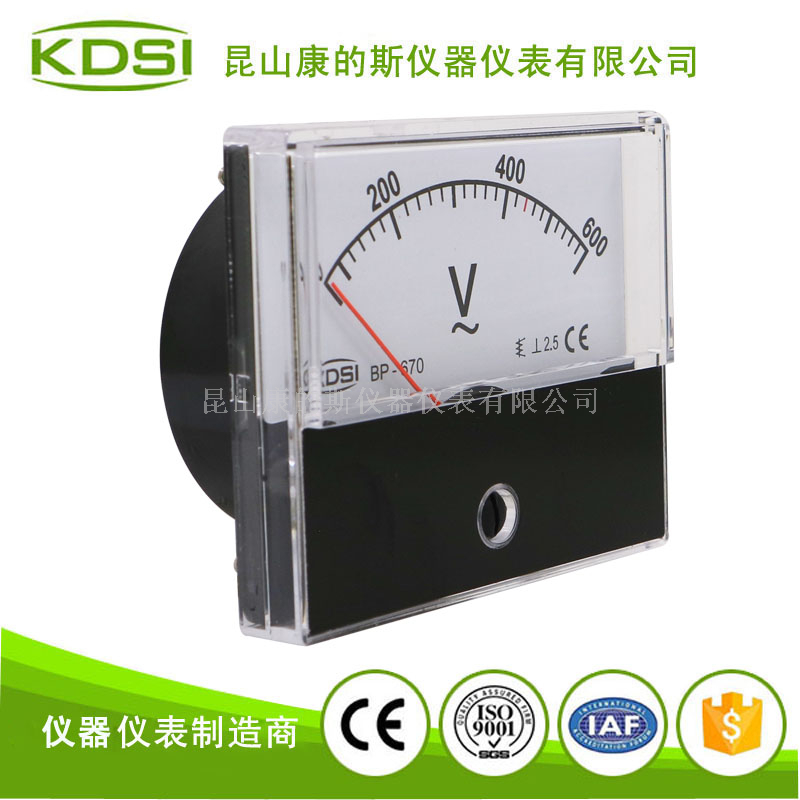 指针式交流电压表 BP-670 AC600V