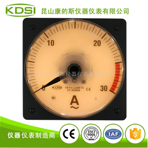指針燈光顯示電流表LS-110 AC30/5A黃光 電壓24V