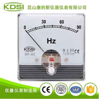電焊機用指針式頻率表BP-60N DC1mA 90Hz