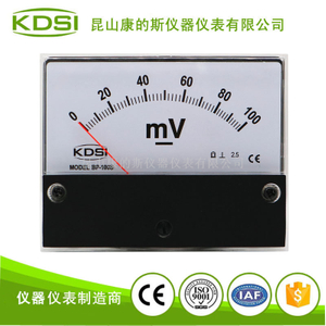 指针式毫伏电压表BP-100S DC100mV