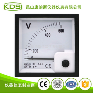 方形交流电压测量仪表BE-80 AC600V