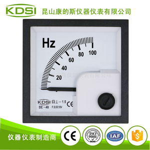 指针式频率表BE-48 DC10V 100Hz