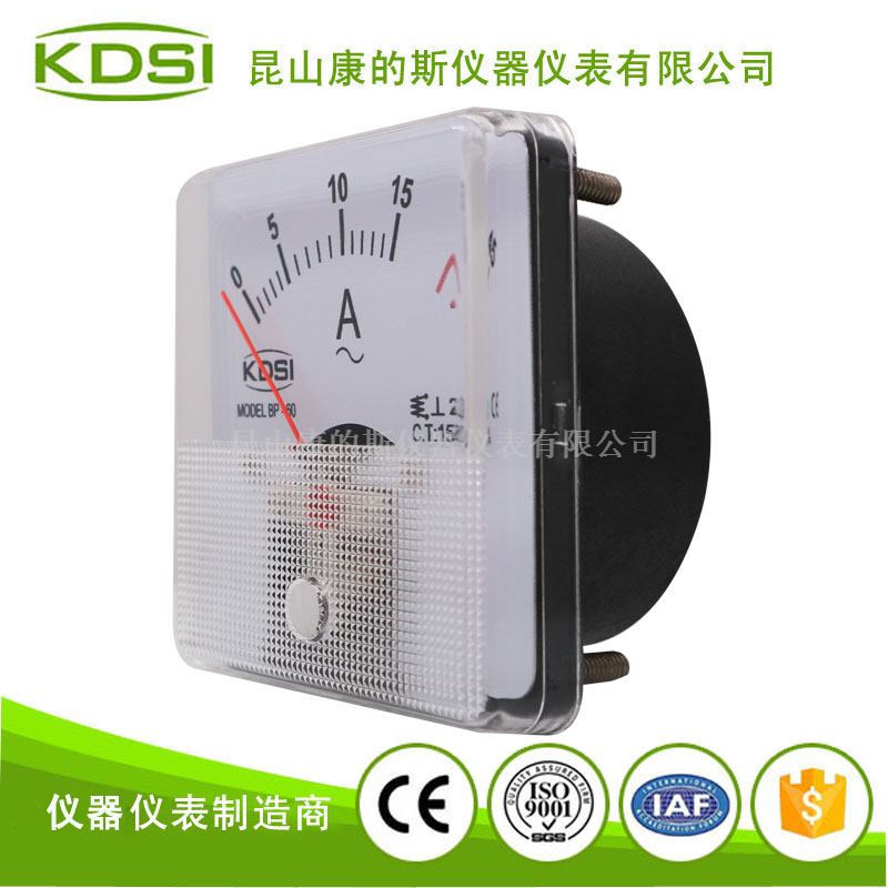 KDSI指针交流电流表BP-60 AC15/5A 3倍