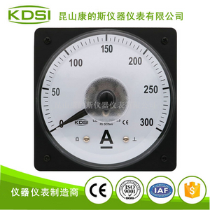 指针式广角度电流表LS-110 DC75mV 300A